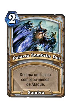 Palavra Sombria: Dor