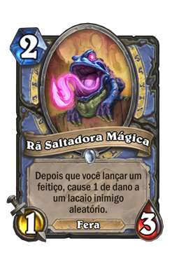 Rã Saltadora Mágica
