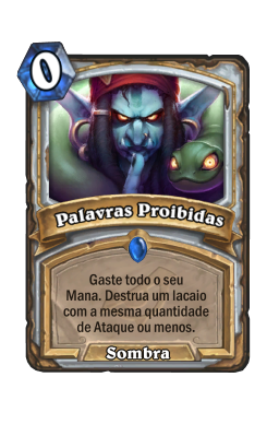 Palavras Proibidas