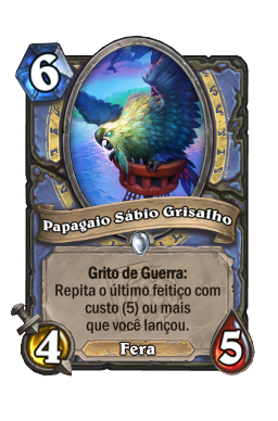 Papagaio Sábio Grisalho