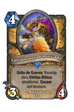 Caleidossauro Fossilizado