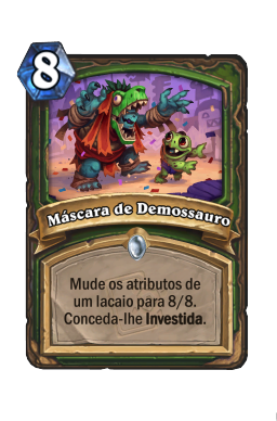 Máscara de Demossauro