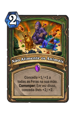 Não Alimente os Animais