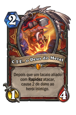 C.T.E., o Deus do Metal
