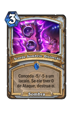 Acorde Sombrio: Distorção