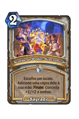 Acorde de Poder: Sincronizar