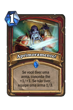 Aprimoramento!