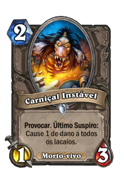 Carniçal Instável