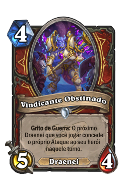 Vindicante Obstinado