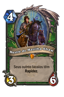 Mestre de Matilha Shaw
