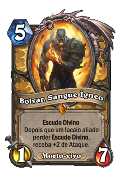Bolvar, Sangue Ígneo