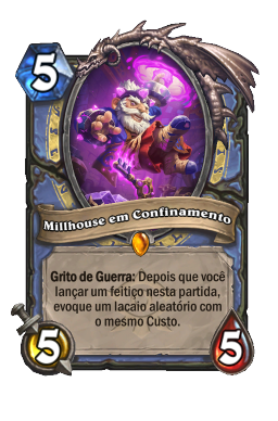Millhouse em Confinamento