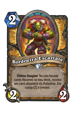 Bordoeira Escarlate