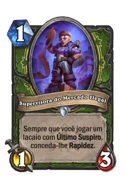 Supervisora do Mercado Ilegal