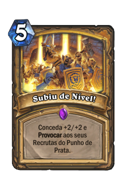Subiu de Nível!