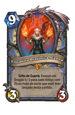 Evocadora Dragônica Alanna