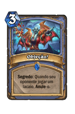 Objeção!