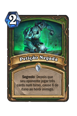 Petição Negada
