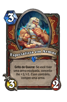 Especialista em Armas