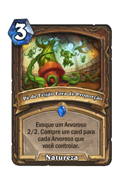 Pé de Feijão Fora de Proporção