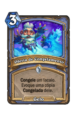 Oferta de Congelamento
