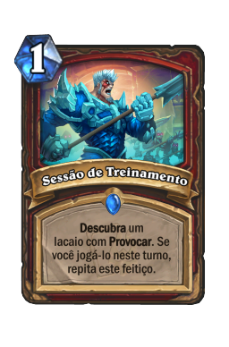 Sessão de Treinamento
