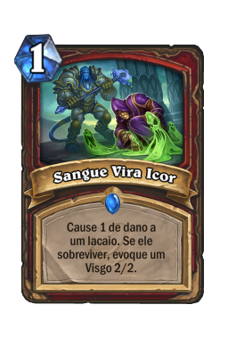 Sangue Vira Icor