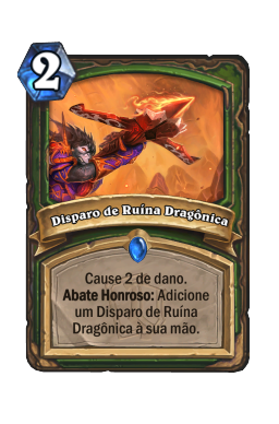 Disparo de Ruína Dragônica