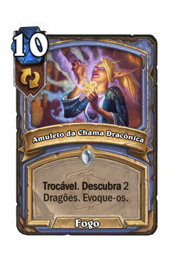 Amuleto da Chama Dracônica