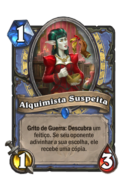 Alquimista Suspeita