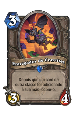 Entregador de Convites