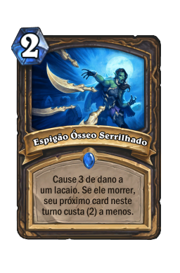 Espigão Ósseo Serrilhado