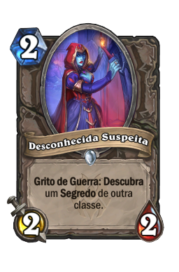 Desconhecida Suspeita