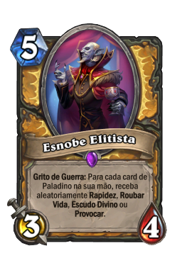Esnobe Elitista