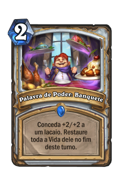 Palavra de Poder: Banquete