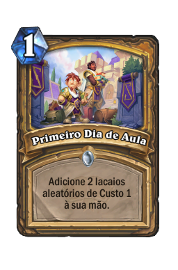 Primeiro Dia de Aula