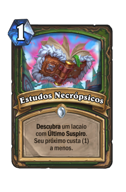 Estudos Necrópsicos