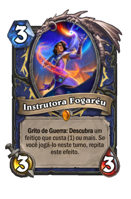 Instrutora Fogaréu
