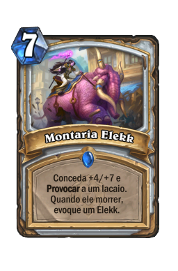 Montaria Elekk