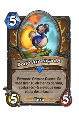 Dodô Ameaçado