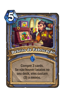Defeito de Fabricação