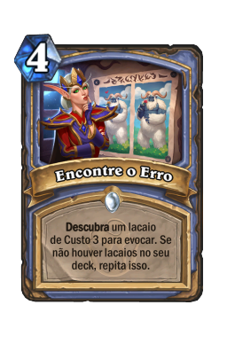 Encontre o Erro