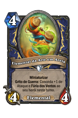 Elemental da Arte em Areia