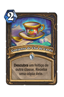 Conjunto de Chá de Cardo