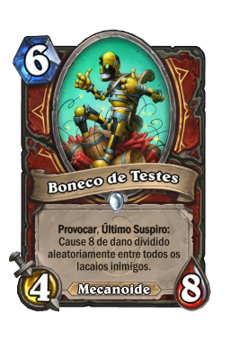 Boneco de Testes