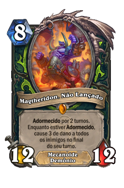 Magtheridon, Não Lançado