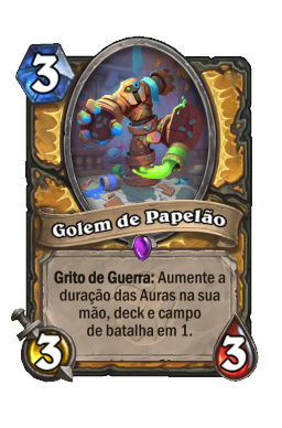 Golem de Papelão