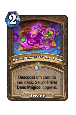Baú de Brinquedos Sem Fundo