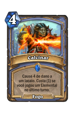 Calcinar