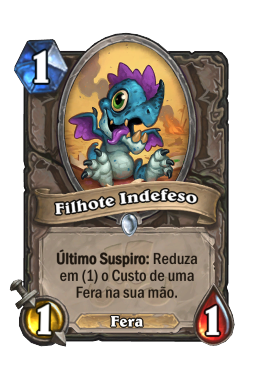 Filhote Indefeso